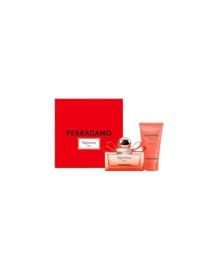 SALVATORE FERRAGAMO SIGNORINA UNICA GIFT SET EDP 50 ML AND BODY LOTION 50 ML