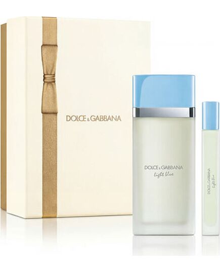 DOLCE GABBANA LIGHT BLUE DÁRKOVÁ SADA EDT 100 ML A MINIATURKA EDT 10 ML