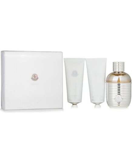 MONCLER POUR FEMME DÁRKOVÁ SADA EDP 100 ML, SPRCHOVÝ GEL 100 ML A TĚLOVÝ KRÉM 100 ML