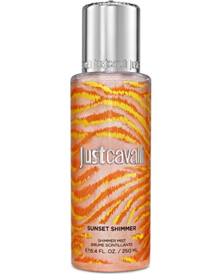 CAVALLI ROBERTO SUNSET SHIMMER TŘPYTIVÝ TĚLOVÝ SPREJ