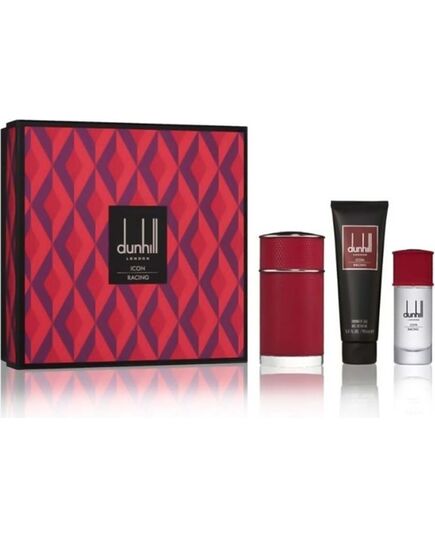 DUNHILL ICON RACING RED DÁRKOVÁ SADA EDP 100 ML, EDP 30 ML A SPRCHOVÝ GEL 90 ML