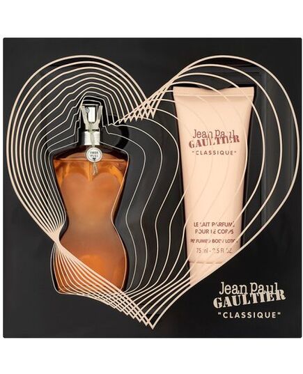 JEAN PAUL GAULTIER CLASSIQUE GIFT SET EDT 50 ML AND BODY LOTION CLASSIQUE 75 ML