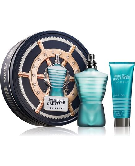 JEAN PAUL GAULTIER LE MALE EAU DE TOILETTE FOR MEN 125 ML + SPRCHOVÝ GEL 75 ML GIFT SET