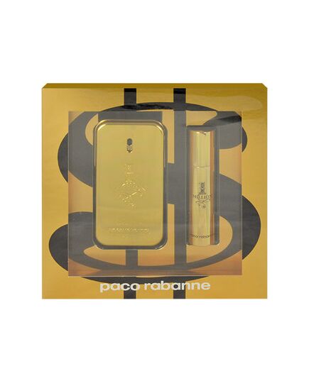 PACO RABANNE 1 MILLION GIFT SET EDT 50 ML AND MINIATURE 1 MILLION EDT 10 ML