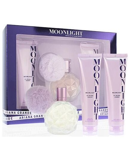 ARIANA GRANDE MOONLIGHT EAU DE PARFUM FOR WOMEN 100 ML + TĚLOVÉ SOUFFLÉ 100 ML + SPRCHOVÝ GEL 100 ML GIFT SET