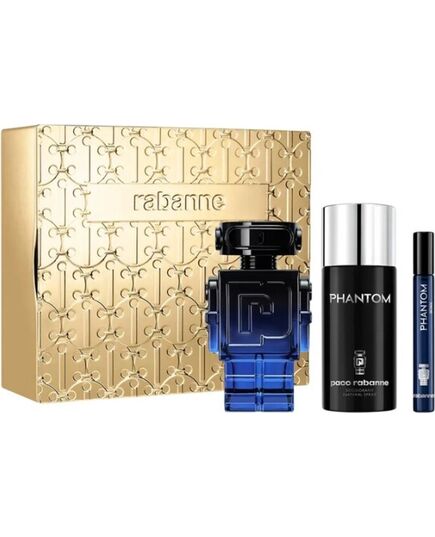 PACO RABANNE PHANTOM INTENSE DÁRKOVÁ SADA EDP 100 ML, DEOSPRAY 150 ML A MINIATURKA EDP 10 ML