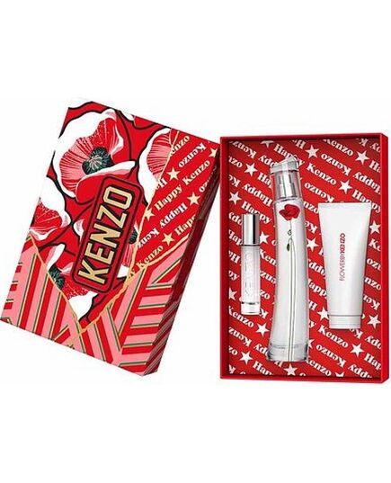 KENZO FLOWER BY KENZO LA RÉCOLTE PARISIENNE DÁRKOVÁ SADA EDP 75 ML, MINIATURKA EDP 10 ML A TĚLOVÉ MLÉKO 75 ML