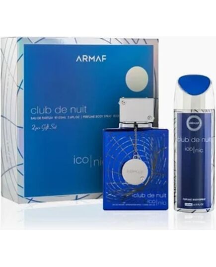 ARMAF CLUB DE NUIT BLUE ICONIC DÁRKOVÁ SADA EDP 105 ML A TĚLOVÝ SPREJ 200 ML