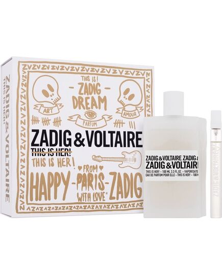 ZADIG & VOLTAIRE THIS IS HER! DÁRKOVÁ SADA EDP 100 ML A MINIATURKA EDP 10 ML