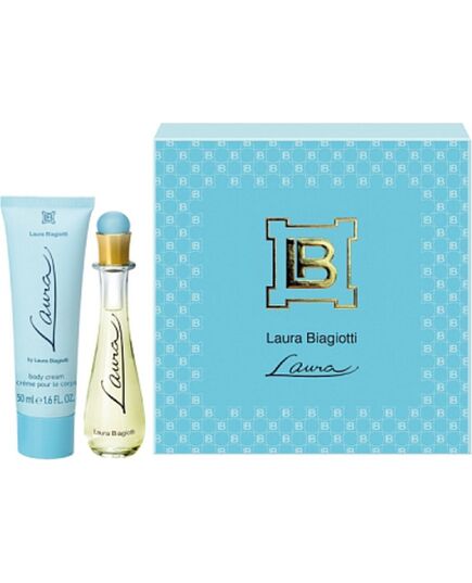 LAURA BIAGIOTTI LAURA GIFT SET EDT 25 ML BODY LOTION 50 ML LAURA