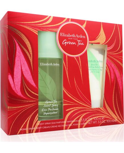 ELIZABETH ARDEN GREEN TEA EAU DE PARFUM FOR WOMEN 100 ML + TĚLOVÝ KRÉM HONEY DROPS 100 ML GIFT SET