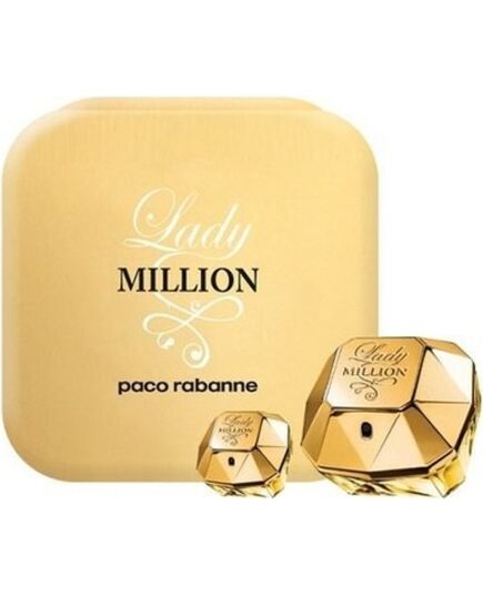PACO RABANNE LADY MILLION GIFT SET EDP 50 ML AND LADY MILLION EDP 10 ML MINIATURE