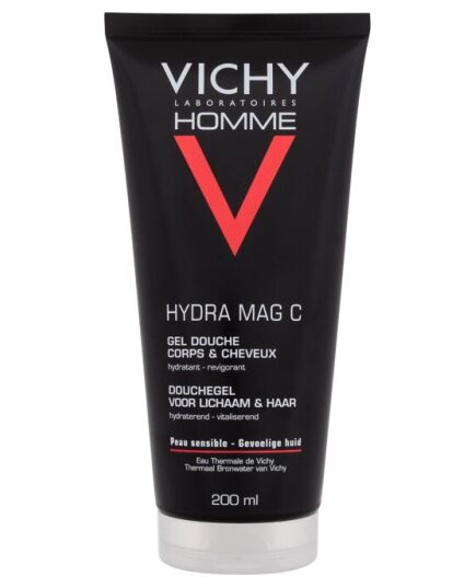 VICHY HOMME HYDRA MAG C SHAMPOO - SHOWER GEL FOR BODY AND HAIR