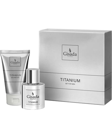 GISADA TITANIUM DÁRKOVÁ SADA EDP 50 ML A SPRCHOVÝ GEL 100 ML