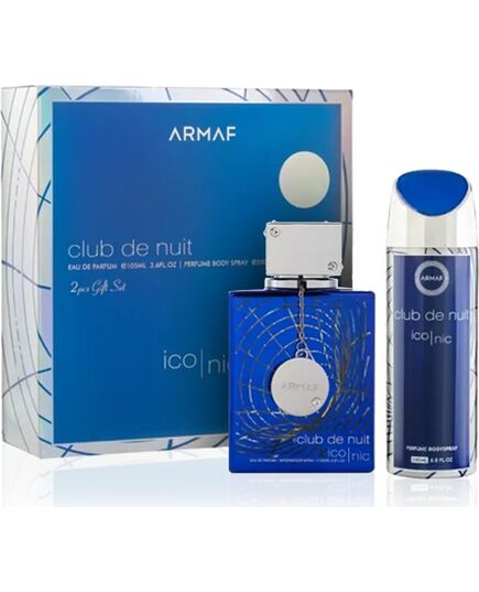 ARMAF CLUB DE NUIT BLUE ICONIC DÁRKOVÁ SADA EDP 105 ML A TĚLOVÝ SPREJ 200 ML