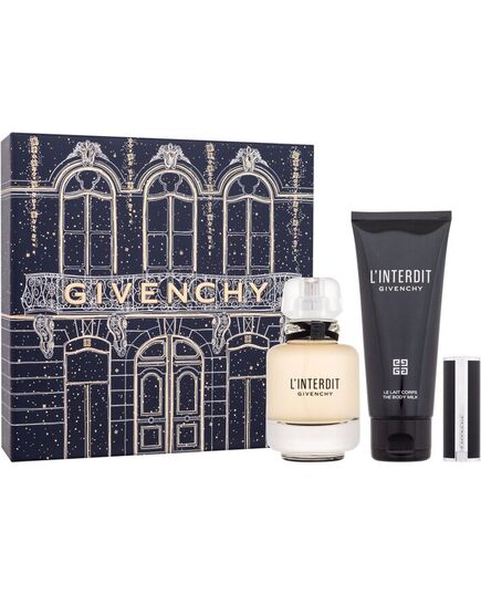 GIVENCHY L'INTERDIT GIFT SET EDP 50 ML, BODY LOTION 75 ML AND LIPSTICK 1,5 G