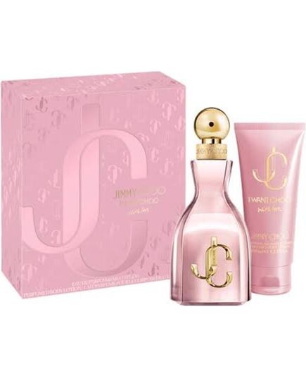 JIMMY CHOO I WANT CHOO WITH LOVE DÁRKOVÁ SADA EDP 60 ML A TĚLOVÉ MLÉKO 100 ML 60ML