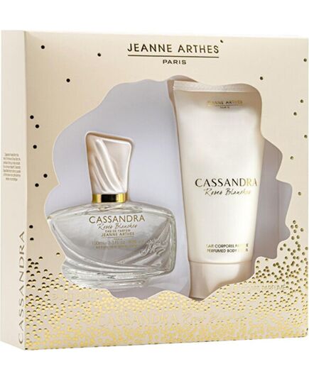JEANNE ARTHES CASSANDRA ROSES BLANCHES DÁRKOVÁ SADA EDP 100 ML A TĚLOVÉ MLÉKO 150 ML 100ML