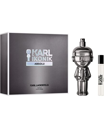 KARL LAGERFELD IKONIK ABSOLU POUR HOMME PARFUM 60 ML A MINIATURKA PARFUM 7,5 ML 60ML