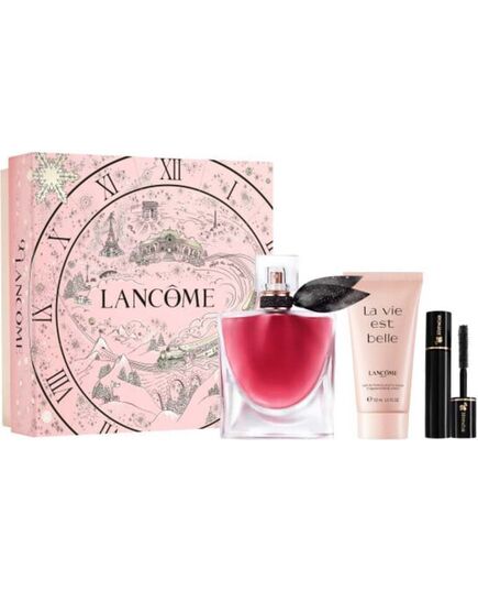 LANCOME LA VIE EST BELLE L´ELIXIR DÁRKOVÁ SADA EDP 50 ML, TĚLOVÉ MLÉKO 50 ML A ŘASENKA 2 ML 50ML