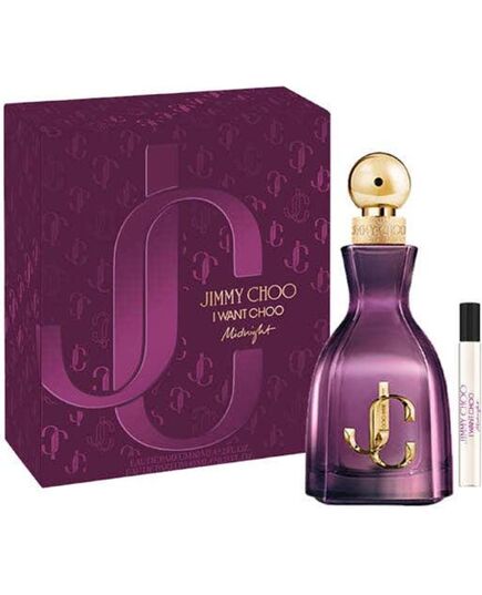 JIMMY CHOO I WANT CHOO MIDNIGHT DÁRKOVÁ SADA EDP 60 ML A MINIATURKA EDP 10 ML 60ML