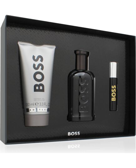 HUGO BOSS BOSS BOTTLED PARFUM SET M (PARFUM 100ML + PARFUM 10ML + SG 100ML)