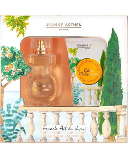 JEANNE ARTHES COLLECTION AZUR BALCON MEDITÉRRANEEN DÁRKOVÁ SADA EDP 100 ML A TĚLOVÉ MLÉKO 150 ML 100ML